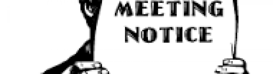 FCFC Special Meeting Announcement