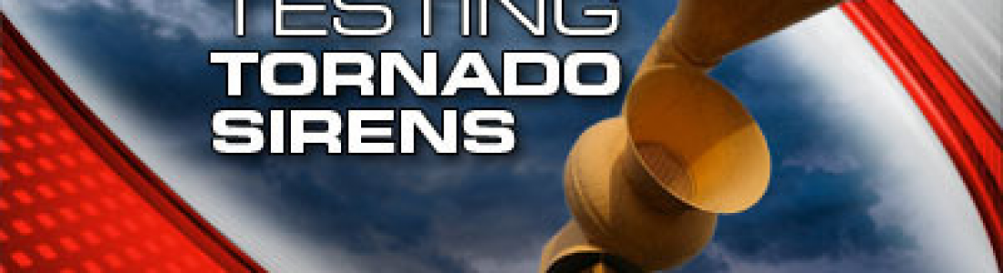 Sheriff to Test Tornado Siren on Wednesday, June 5, 2019